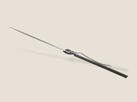 Deejo Serrated 37g, Carbon fiber