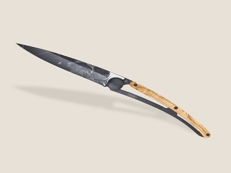 Deejo 27g, Olive wood / Trout