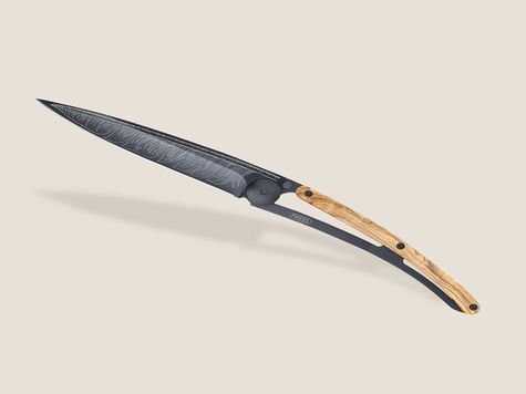 Deejo 27g, Olive wood / Feather