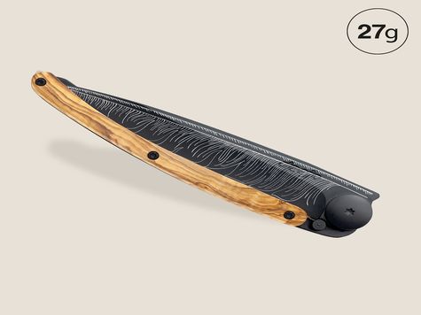 Deejo 27g, Olivo /  Pluma