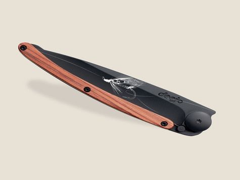 Deejo, 27g, Black, Bois corail, Silver Wilkinson, DEE083