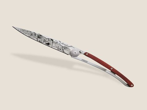 Deejo 37g, Coral wood / Hunting Scene