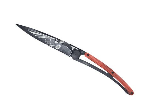 Deejo 37g, Red beech wood / Latino Skull