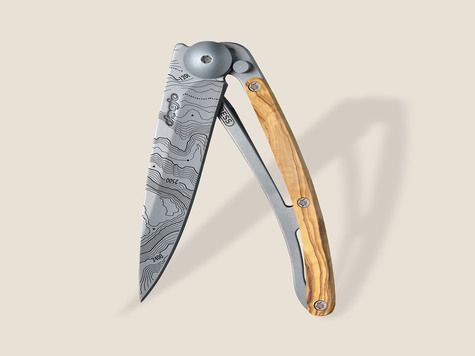 Deejo, 27g, Titane, Olivier, Topographie, DEE083